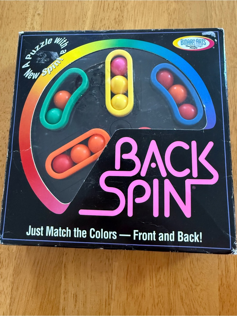 Back Spin Color-Matching Puzzle - Multicolor